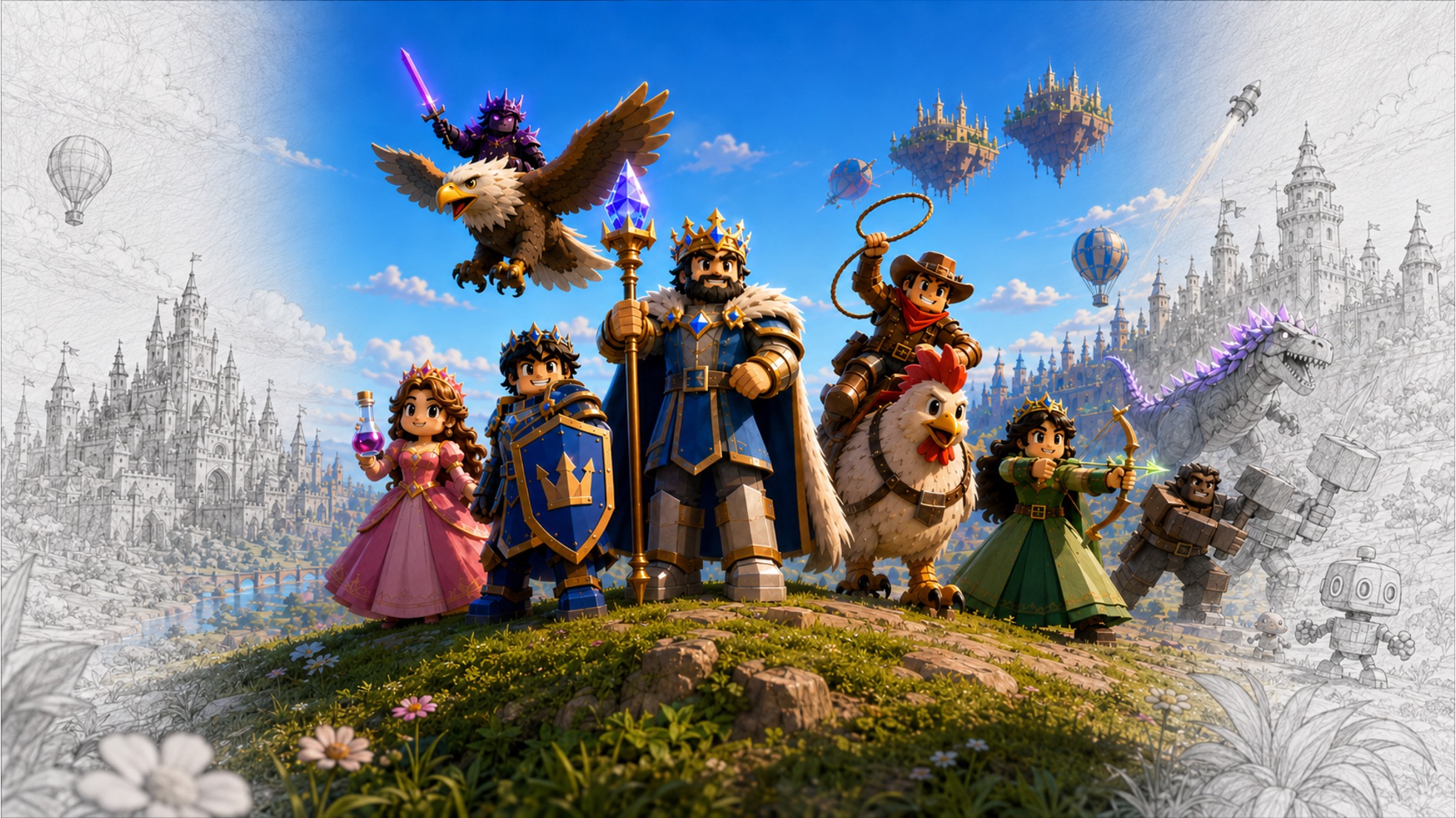 Bolt Games character lineup